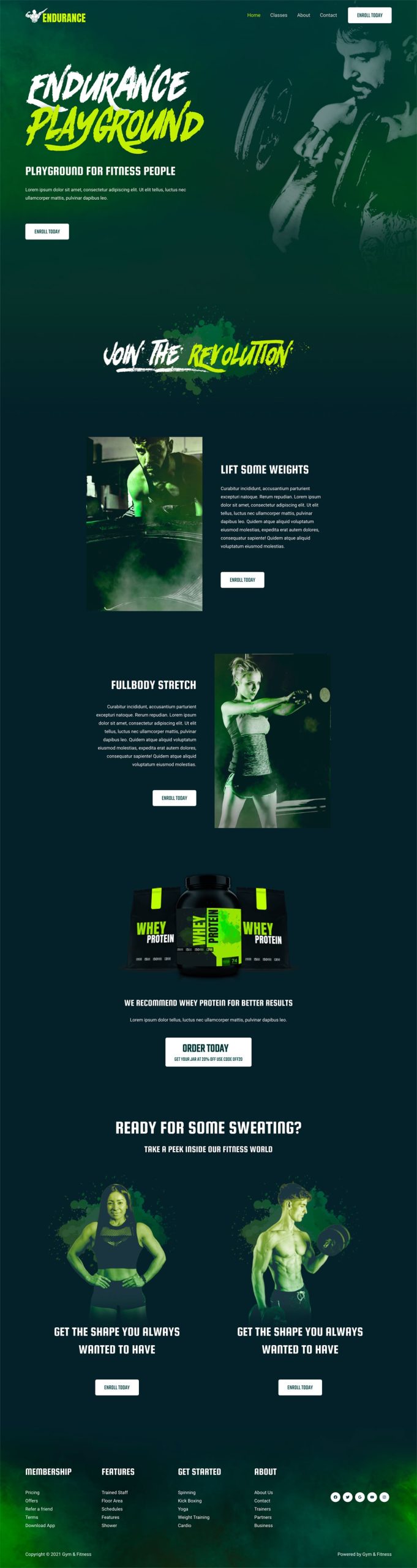 fitness center 04 home
